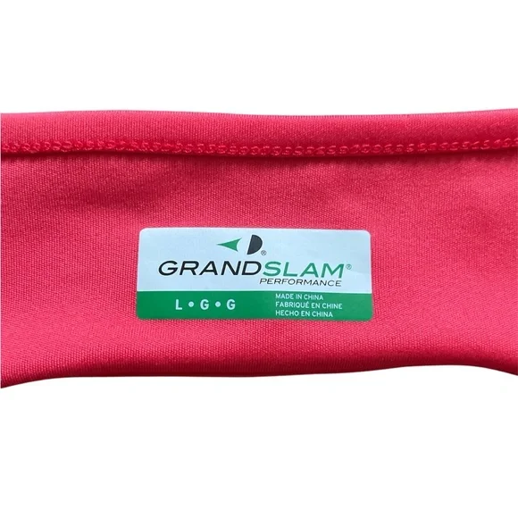 Grand Slam Performance Women’s Tank Top Reddish Orange Size Large - Picture 3 of 4